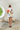 Nostalgia In Color Puff Sleeve Mini Dress
