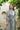 Long Sleeve Maxi Dress — Black & White Base